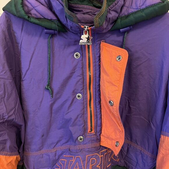 Vintage Starter Jacket S2 - Mens XL -Retro Purple 90’s - Picture 3 of 7